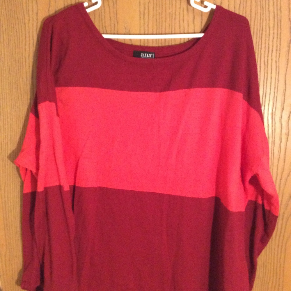 A.n.a  a new approach multicolored shirt 3x